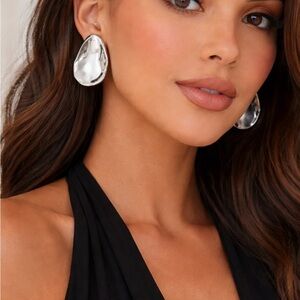 Mayamar- Geometric Drop Statement earrings